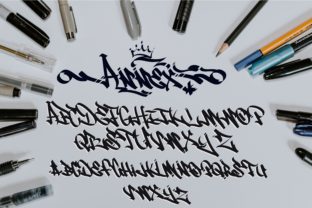 Annex Font: A Bold Script Typeface for Editorial Design