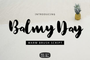 Balmy Day Font for Playful Branding and Creative Projects