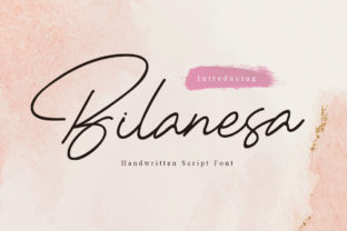 Bilanesa: A Timeless Script Font for Editorial Design