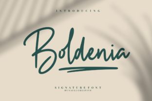 Boldenia Font: A Contemporary Script for Digital Branding