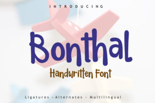 Bonthal Font: A Handwritten Script for Friendly and Versatile Web Design