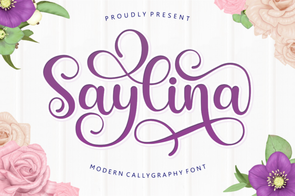 Bring Your Creations to Life with the Saylina Handwritten Font