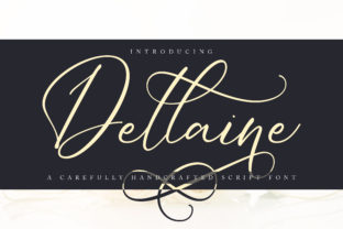 Dellaine Font: A Timeless Script for Polished Branding