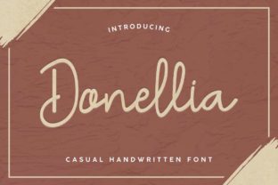 Donellia Font: A Signature Script for Creative Makers