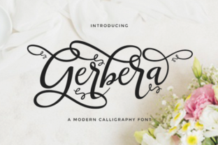 Gerbera Font: A Sophisticated Script for Small Business Branding