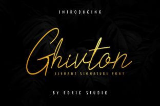 Ghivton Font: A Contemporary Script for Digital Branding