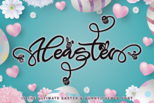 Heaster Font: Boost Brand Identity with a Friendly Script Typeface