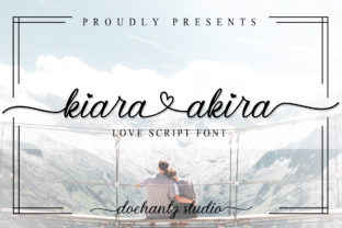 Kiara Akira Font for Modern Web Design and Branding