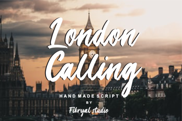 London Calling Font for Polished Branding and Creative Projects