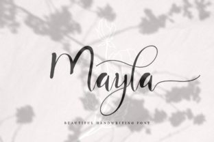 Mayla Font: A Handwritten Script for Bold Campaign Headlines