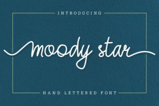 Moody Star: A Versatile Script Font for Campaigns