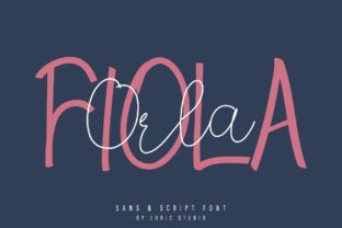 Orla Fiola Font: A Script Handwritten Duo for Stunning Designs