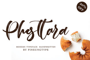 Phesttara Script Font: A Premium Handwritten Typeface for Craft Creators