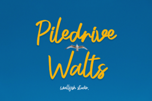 Piledrive Walts Font for Playful and Professional Branding