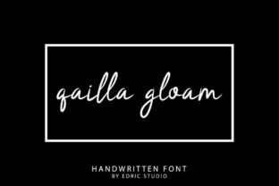 Qailla Gloam Font: A Playful Script for Creative Branding