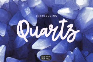 Quartz Font: A Bold Script for Digital Branding