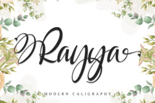 Rayya Font: A Modern Calligraphy Typeface for Impactful Campaigns
