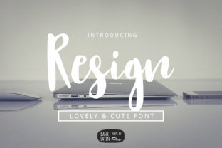 Resign Font Review: A Lightweight Script for Modern Brand Campaigns