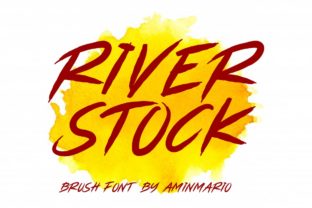 Riverstock Font: A Simple Script for Elegant Branding