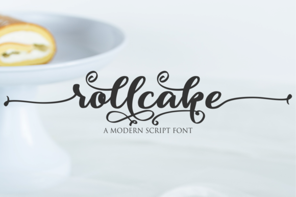 Rollcake Font for Editorial Design Projects