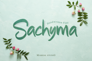 Sachyma Font: A Quirky Script for Small Business Branding