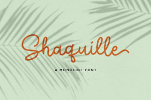 Shaquille Font: A Charming Script for Craft Creators