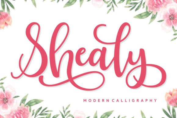 Shealy Font: Elevate Your Brand with Charming Script Typography