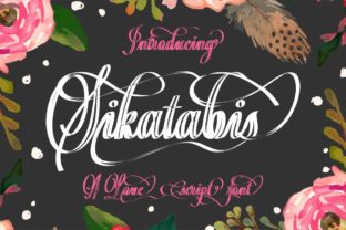 Sikatabis: A Beautiful Script Font for Your Brand