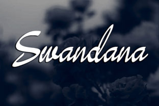 Swandana: A Script Font for Modern Editorial Design
