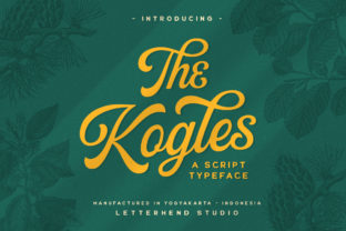The Kogles: A Charming Script Font for Editorial Design