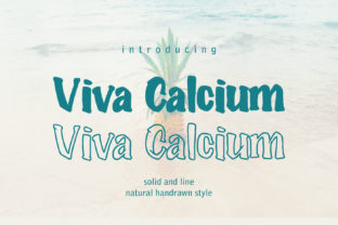 Viva Calcium: A Natural Script Font for Authentic Branding