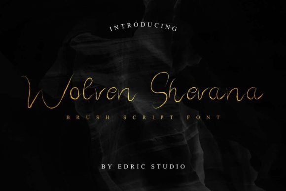 Wolven Shevana Font: A Spooky Script for Creative Projects