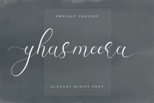 Yhasmeera Font: A Delicate Script for Your Branding Projects